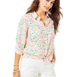 Lilly Pulitzer Linen Shirt